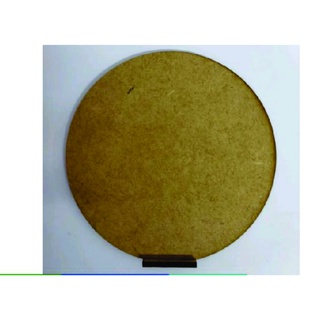 Mini painel redondo 4 unidades MDF