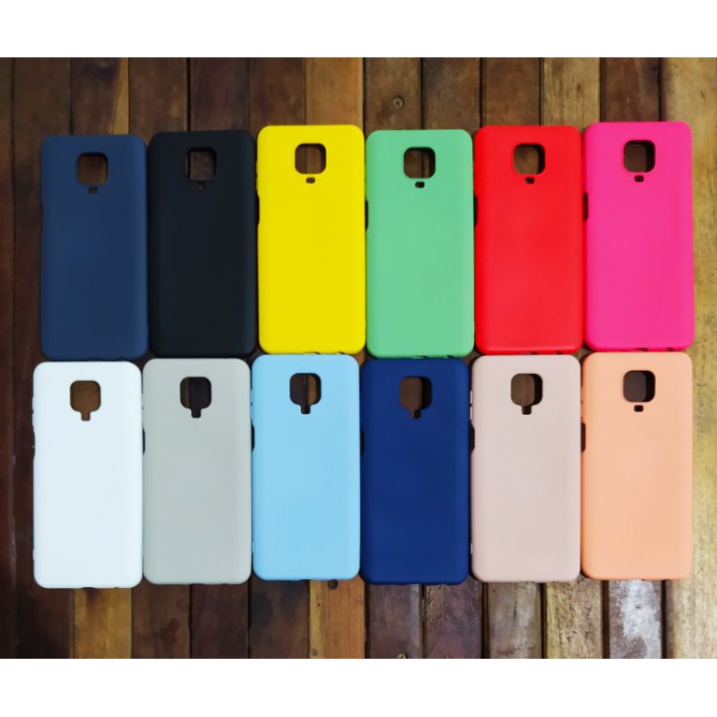 Capinha Capa Case Redmi Note 9s/ Note9Pro Silicone Colorida Aveludada Xiaomi