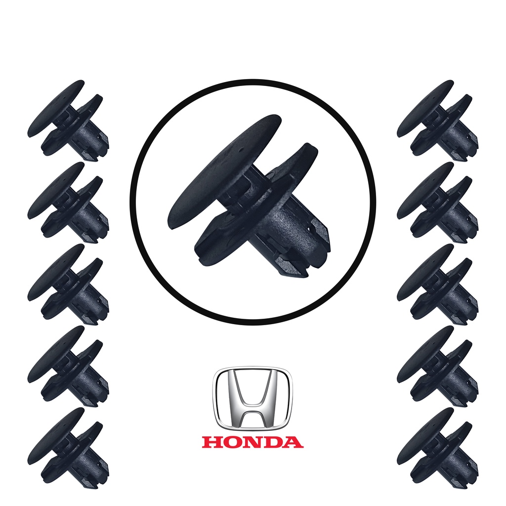 Grampos Do Parabarro Honda Civic Crv Accord City Fit Hrv Wrv 10, 20 Ou 50 Presilhas