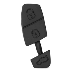 Capa Borracha Fiat Preto 3 Botoes Stilo Punto Idea Reposição