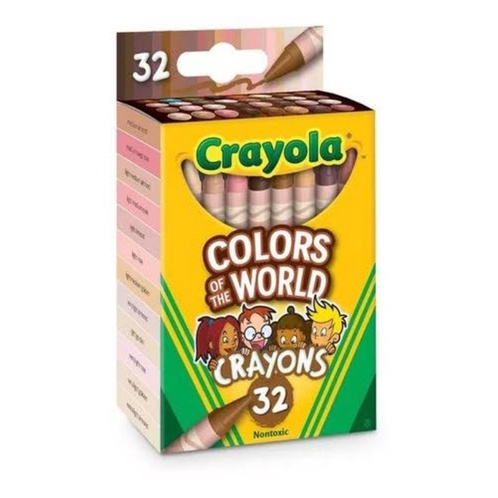 Giz de cera Crayola Cores do Mundo
