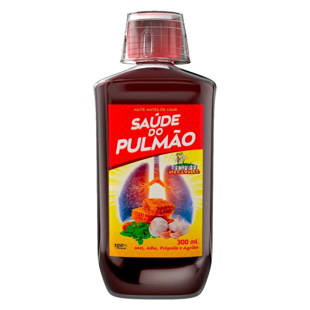 12 un Xarope Saúde Do Pulmão 100% Natural Nectamel | Shopee Brasil