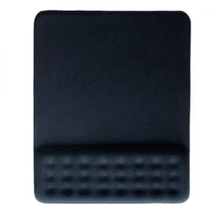 Mouse Pad Dot com Apoio de Pulso Gel Preto Multilaser AC365
