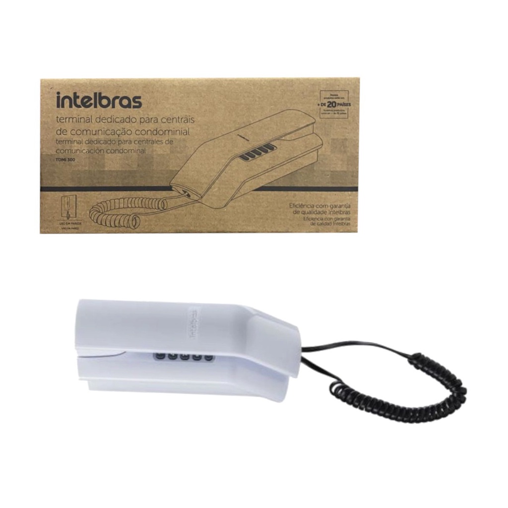Interfone Telefone Para Apartamento Intelbras Tdmi 300