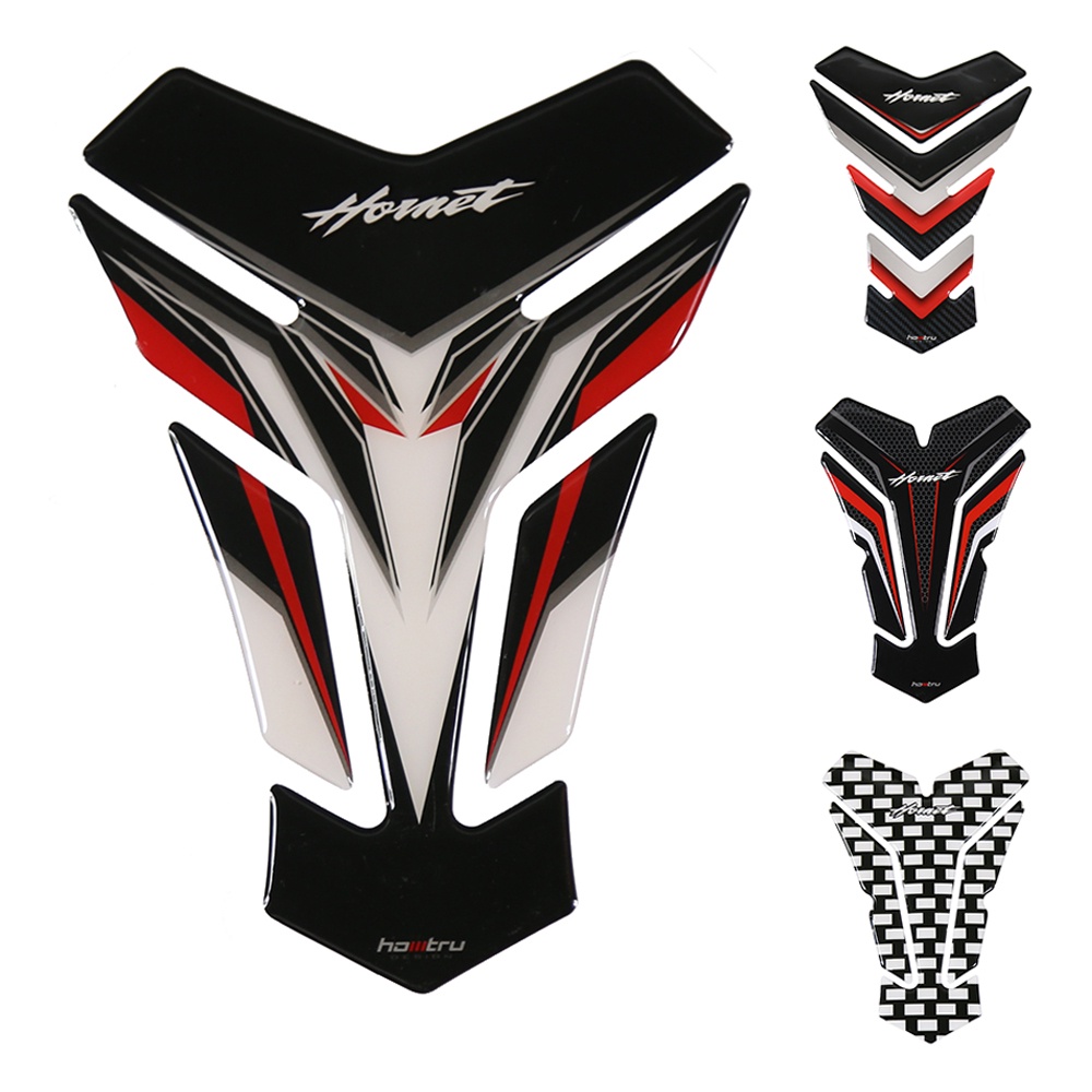 3D Motocicleta Tanque Almofada Protetor Decalque Adesivos Caso Para Honda Hornet CB600F CB650F CB250 CB1000R