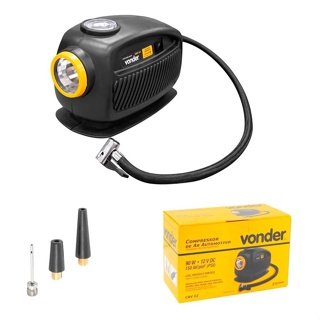 Compressor Ar Automotivo Portatil Cav12 Alimentação 12v Vonder em Oferta na Shopee