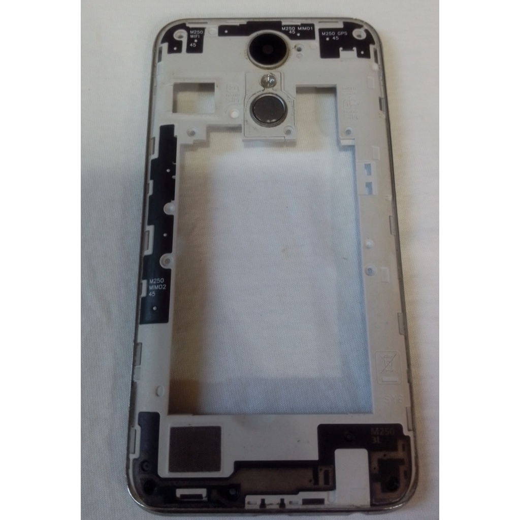 Carcaça Traseira c/ Lentes e Botões Lg K10 2017 M250 Usado