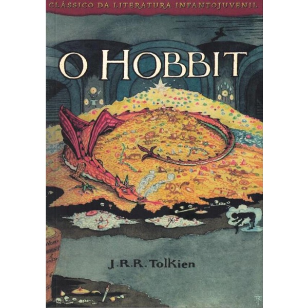 Livro - Hobbit, O - Capa Smaug