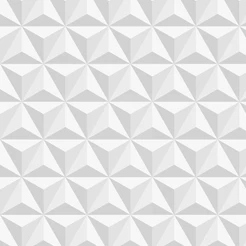 Papel de Parede Tijolo Gesso Triangular 3D com efeito de sombras Para Quartos e Sala