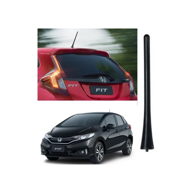 Haste Antena para linha Honda Compativel Honda City Honda Civic Honda Crv Honda Fit.