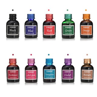 Garrafa Caneta Tinteiro Colorida 30ml Recarga / Artigos Papelaria 30ml