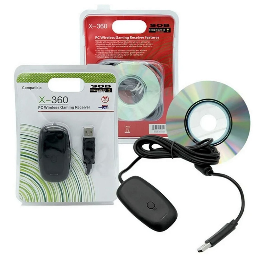 Receptor Adaptador Pc Wireless Xbox 360 Promoção BR Shopee Brasil