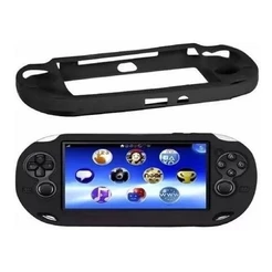 Capa De Silicone Para Console Ps Vita Proteçao Anti-queda Game