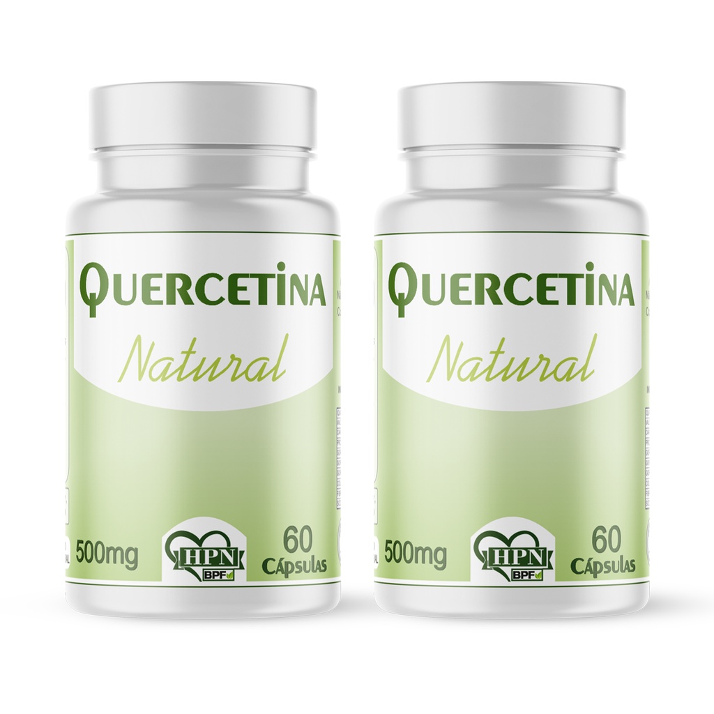 Suplemento Quercetina Natural 120 Cápsulas / 500mg Antioxidante Puro