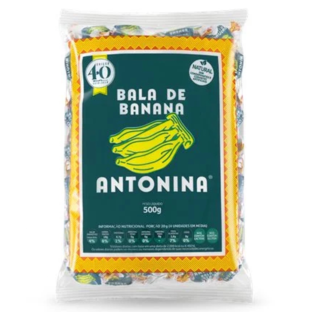 Balas de Banana Antonina - Comprar com Melhor Preço em Lanches