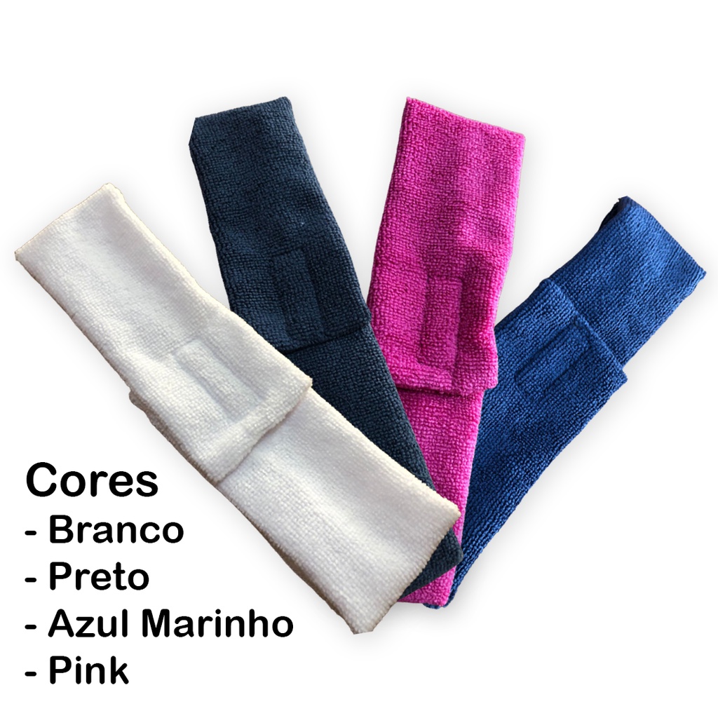 Faixa atoalhada Para Cabelo e Maquiagem Banho E Limpeza Pele Skincare variação de cores | Shopee Brasil