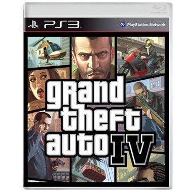 Grand Theft Auto IV GTA 4 PS3 Usado Nota Fiscal Mídia Fisica
