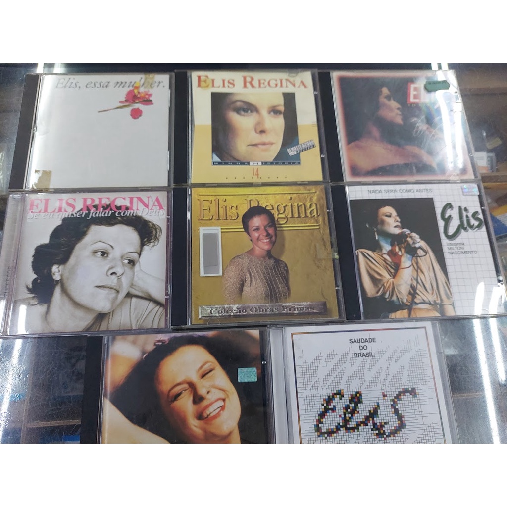 COLEÇÃO - CDS - ELIS REGINA - 8 CDS - IMPERDIVEL