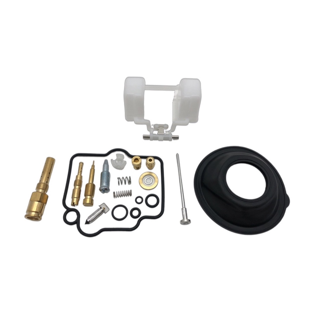 Kit Reparo Carburador + Boia + Borracha Diafragma Yamaha Factor 125 2009 À 2016