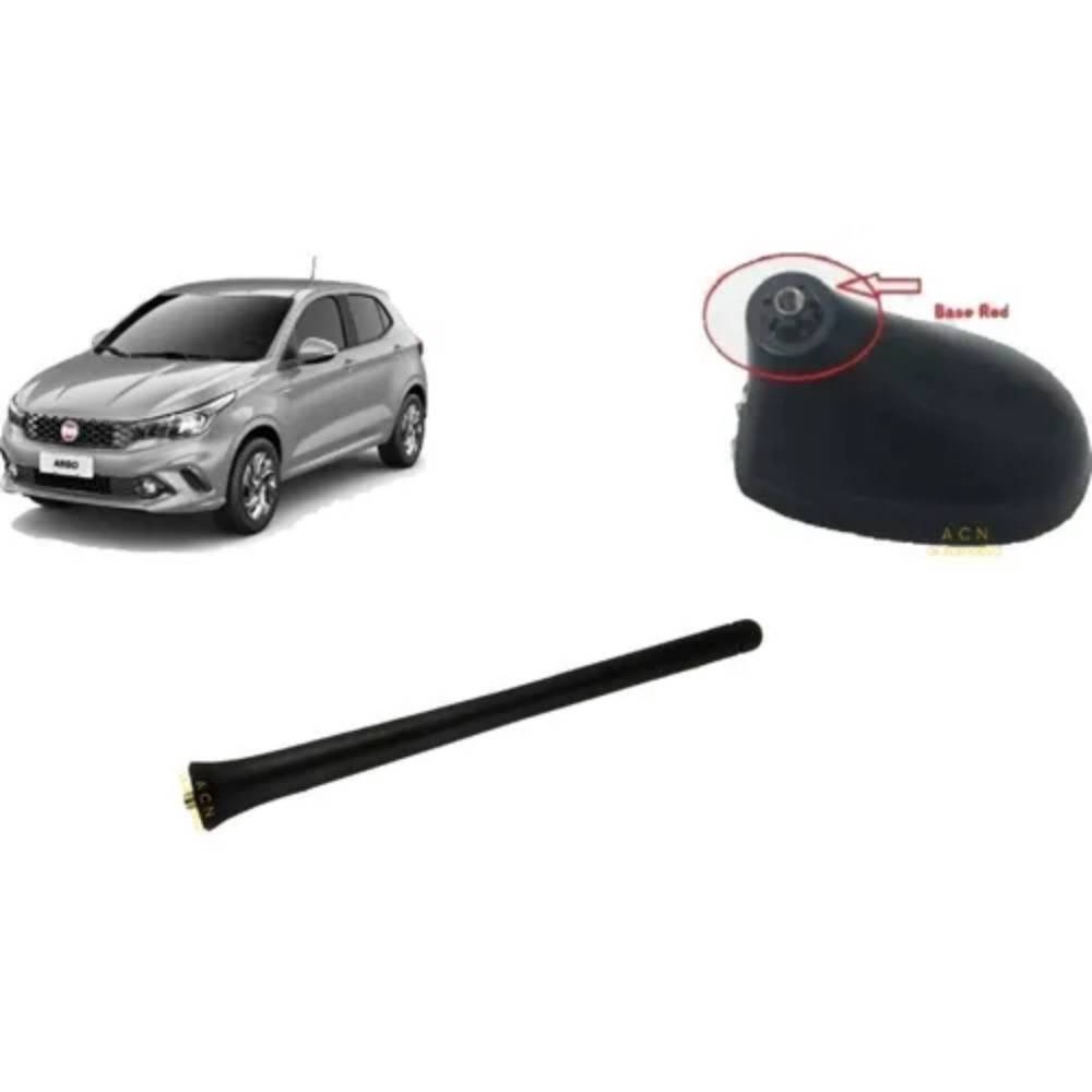 Haste da Antena Argo Encaixe Redondo Rosca 6mm em Oferta na Shopee