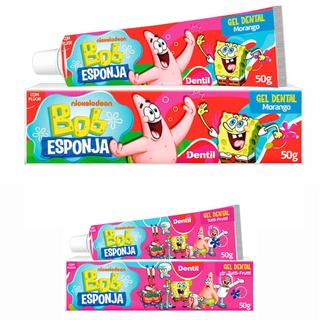 Creme Dental Infantil Dentil Bob Esponja 50g