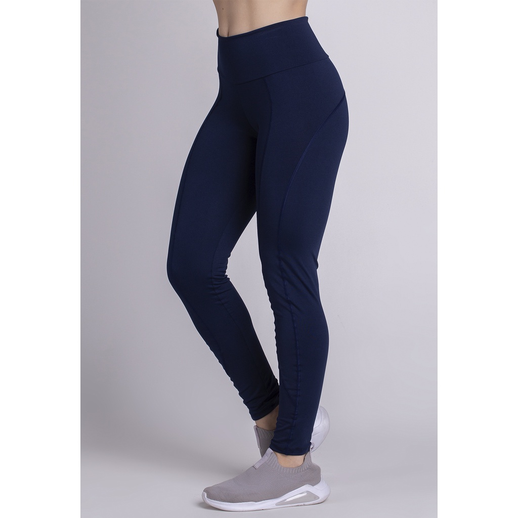 Calça Montaria WLS Modas Empina Bumbum Legging Fitness Suplex Academia Cintura Alta