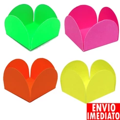 200 Forminhas Festa Neon Brigadeiros Enfeite Festa Casamento
