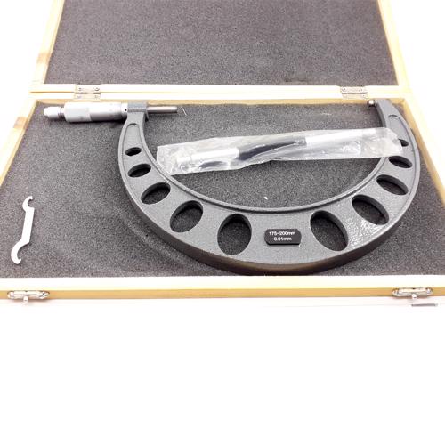 Micrômetro Externo Analógico Arco Ferro Fundido de 150 a 175mm 2,0008 ZAAS — imagem 2 de 2
