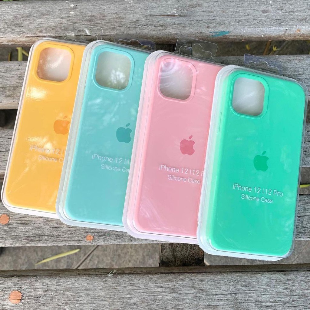 Capa Capinha Silicone Apple IPhone 11 aberta embaixo original com logo Apple