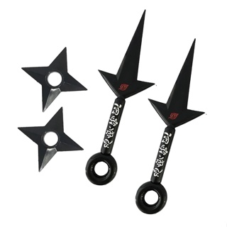 Kit 2 Kunai Minato + 2 Shurikens ( Naruto ) em Oferta na Shopee