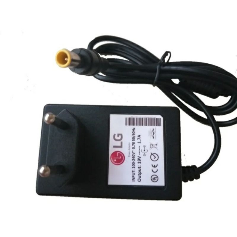 Fonte Monitor Tv LG 19v 1.7a Conector Com Pino Central