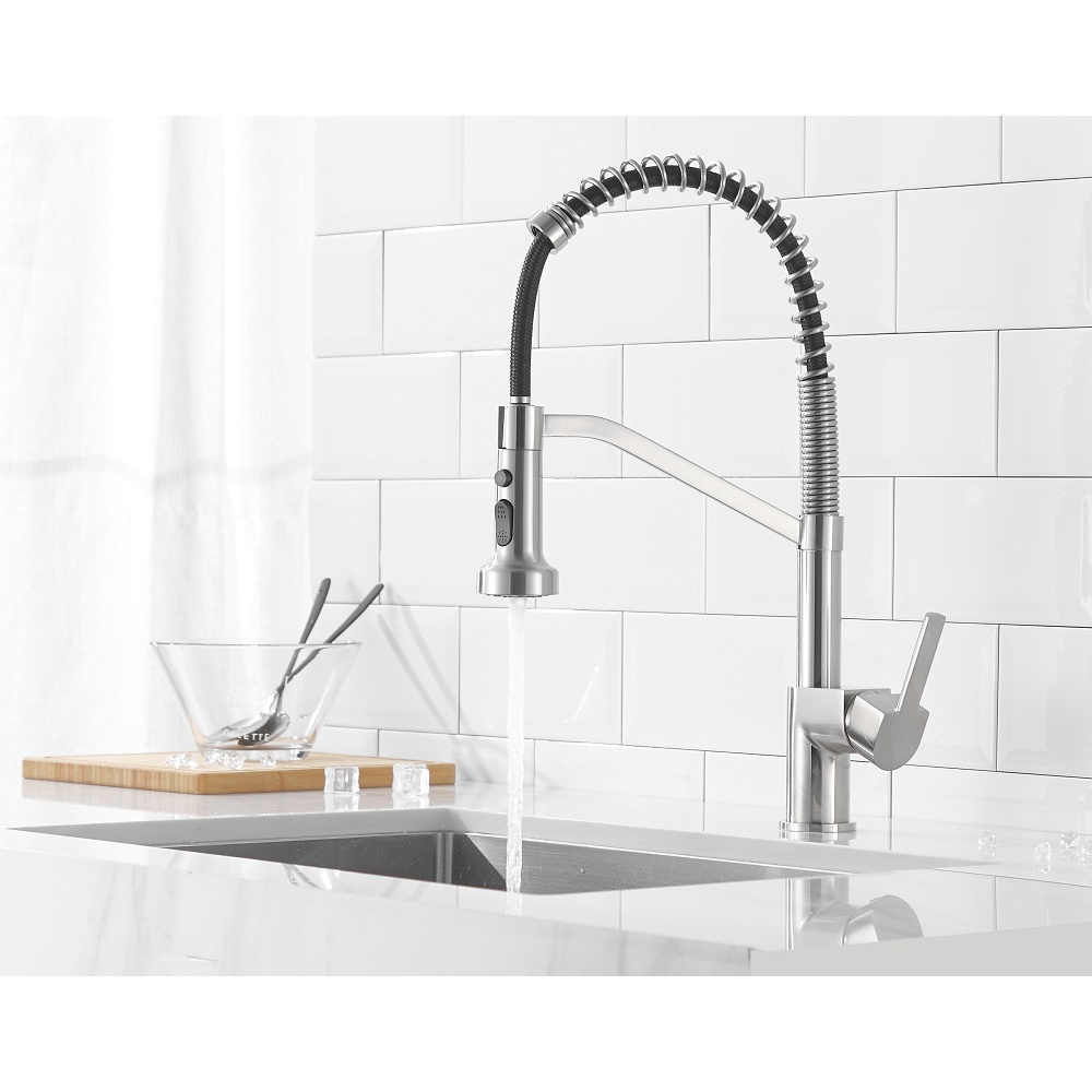 Torneira De Cozinha Gourmet Mesa Misturador Monocomando Duo Spray CA8003C