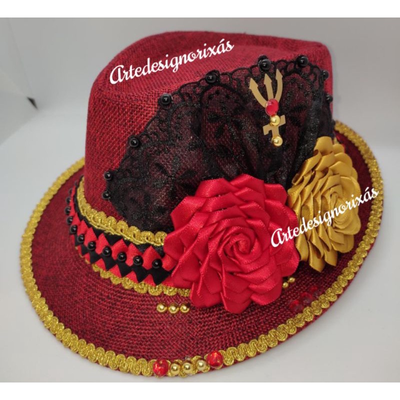 Chapéu Pombagira/Chapéu Maria Padilha/ Pombagira 7 Saias