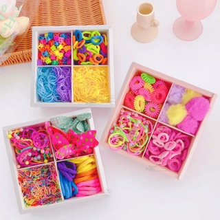 kit 2000 acessorios de cabelo infantil com 9 modelos diversos Presente de dia das crianças