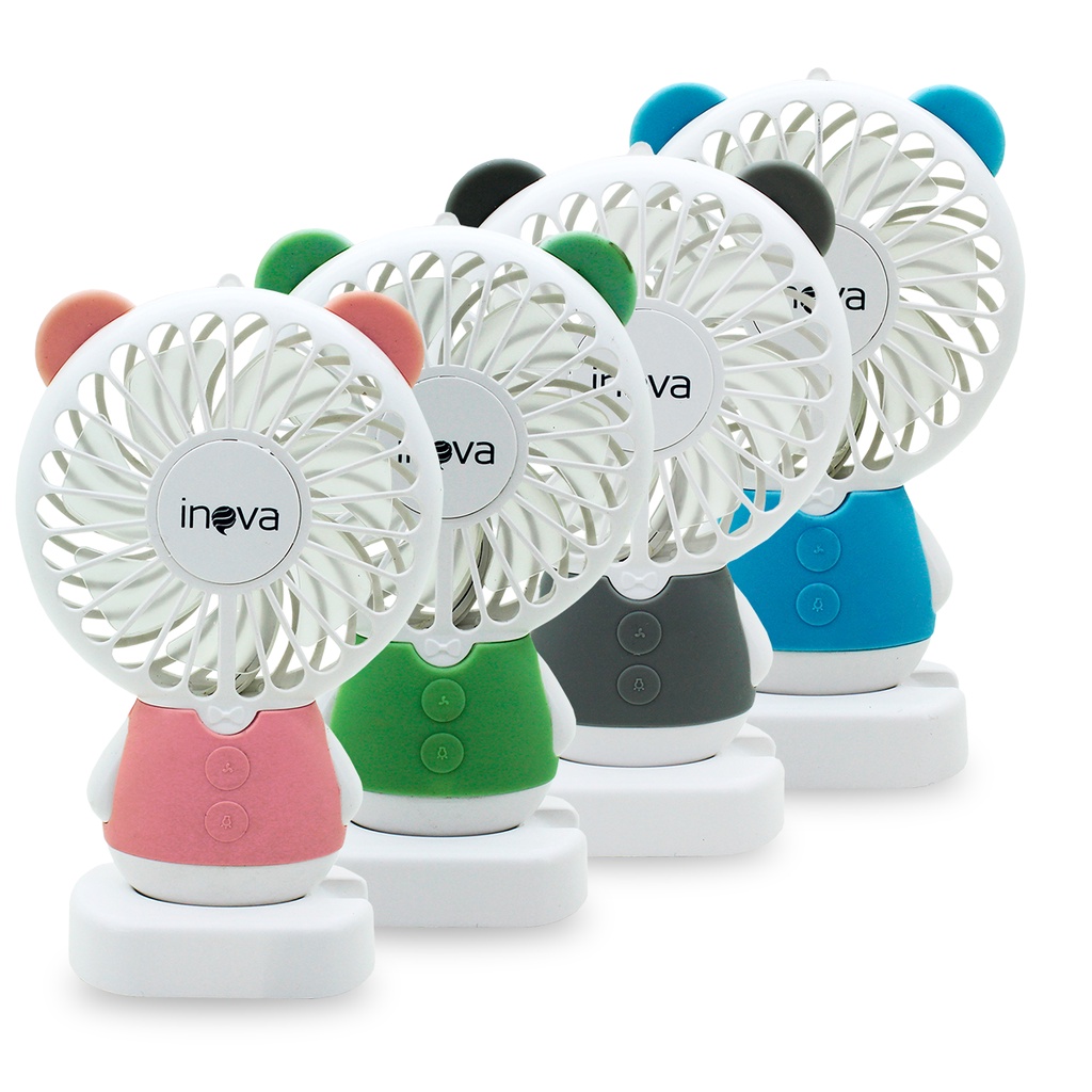 Mini Ventilador Portátil USB Recarregável de Mão Mesa Led para Alongamento de Cilios Secar Cola