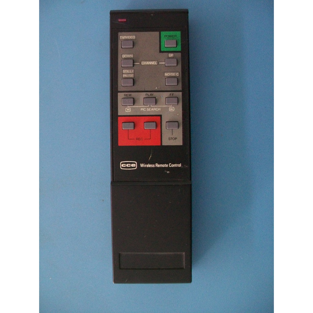 Controle Remoto Antigo Tv Videocassete Cce