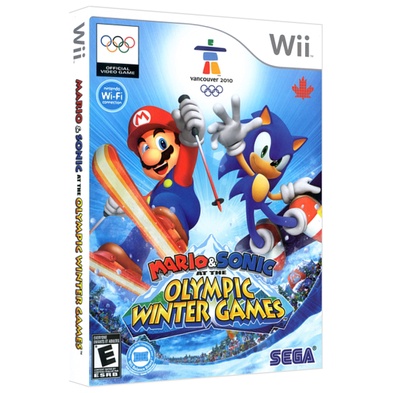 Jogo Nintendo wii Mario & Sonic at the Olympic Winter Games