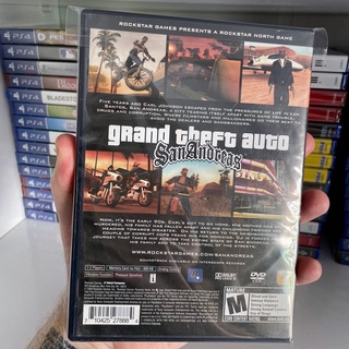 GTA San Andreas - Grand Theft Auto - PS2 | Shopee Brasil