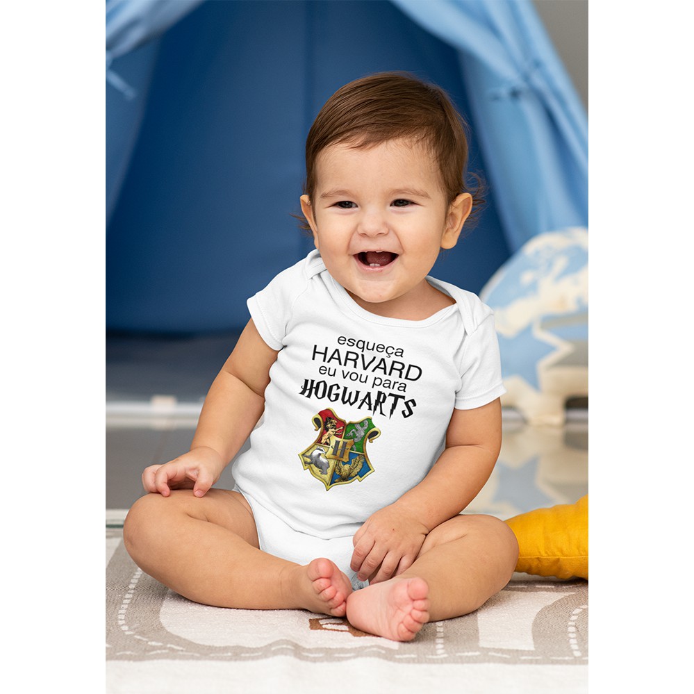 Body Bebe Harry Potter Vou Para Hogwarts Mesversario Nerd Shopee Brasil