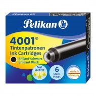 Cartucho para Caneta Tinteiro Pelikan 4001 TP/6 Preto em Oferta na Shopee