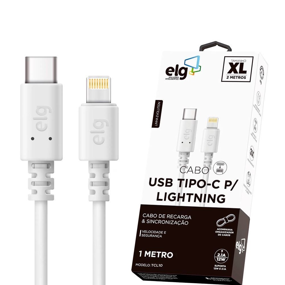 Cabo Usb-c Lightning Resistente Para iPhone X 11 12 13