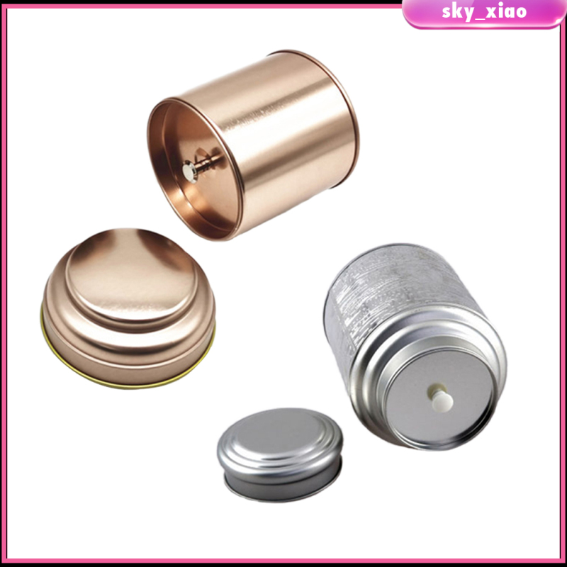 Sky Xiao Metal Kitchen Canisters Seasoning Canister Food Condiment Storage Containers Jar With Lid Surface Plated Anti Rust For Shopee Brasil