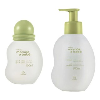Água De Colônia Mamãe Bebê 100ml + Hidratante 200ml Natura