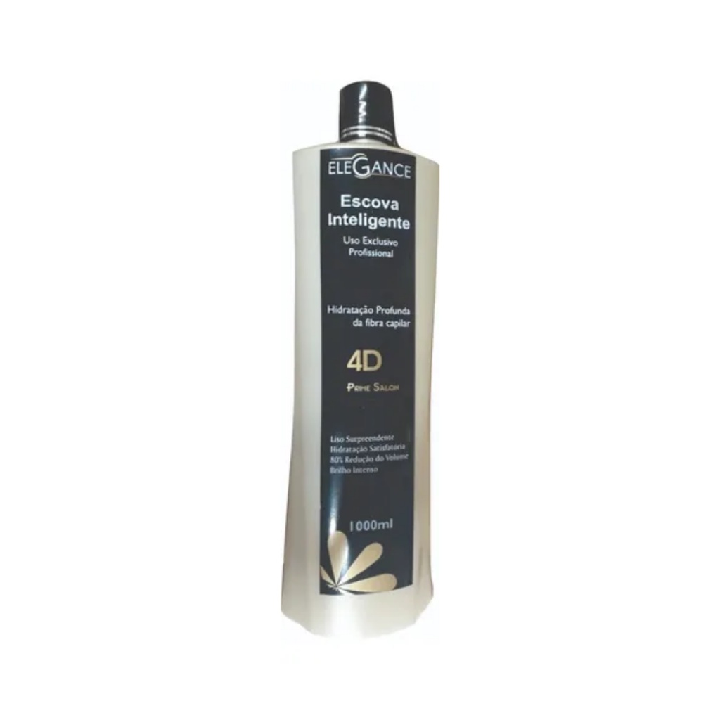 escova progressiva inteligente sem formol elegance 1000ml profissional ...