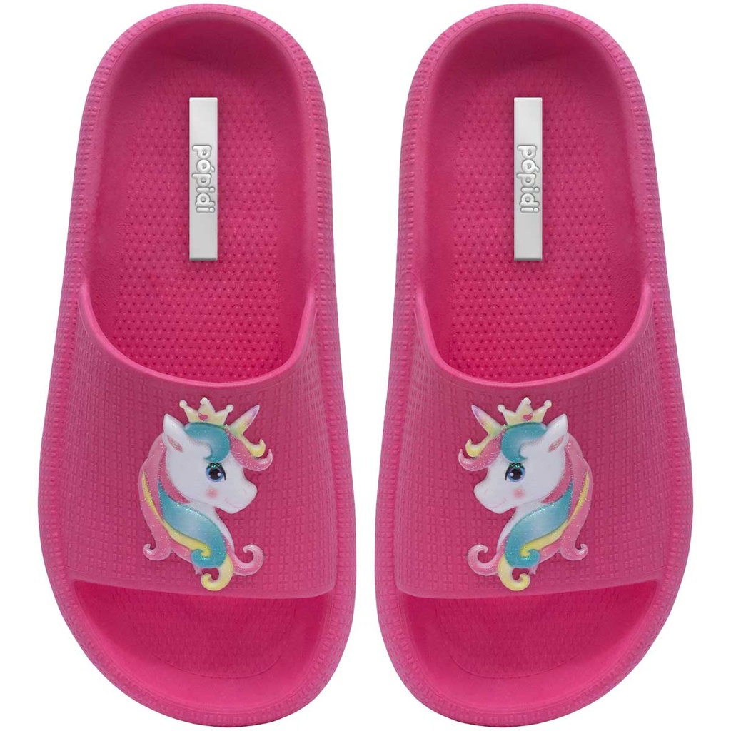 Chinelo Nuvem Infantil Nº 25 ao 40 Menina Feminina Slide Moda Unicornio 12.53
