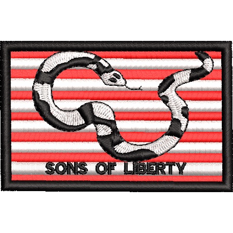 Patch bordado termocolante Sons of liberty metal gear solid 2 logo
