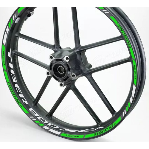 Friso + Adesivo Refletivo M5 Roda Moto Triumph Tiger 800 Xca