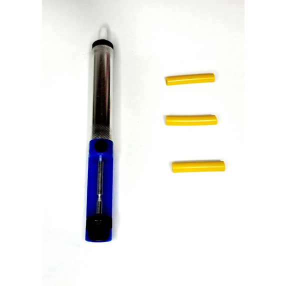 Detalhes do Kit De Sugador De Solda Com 3 Protetores De Bico
