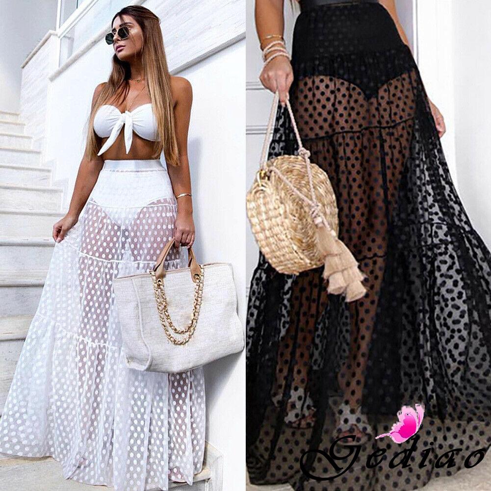 saia transparente com short comprar