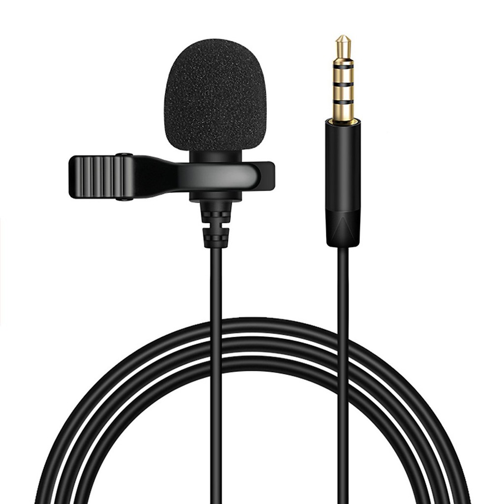 Microfone De Lapela 3,5mm P3 para Celular Smartphone Android Youtuber Stereo Profissional